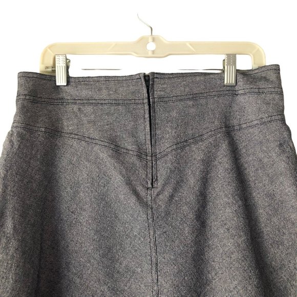 NECESSARY OBJECTS Blue Skirt  M - Picture 2 of 6